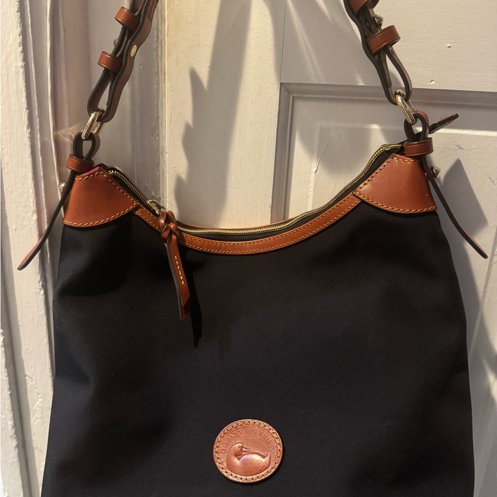 Dooney & Burke Classic Black and Brown Women's Bag